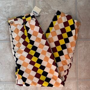 Colorful Checkered Pants
